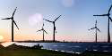 image of windturbines